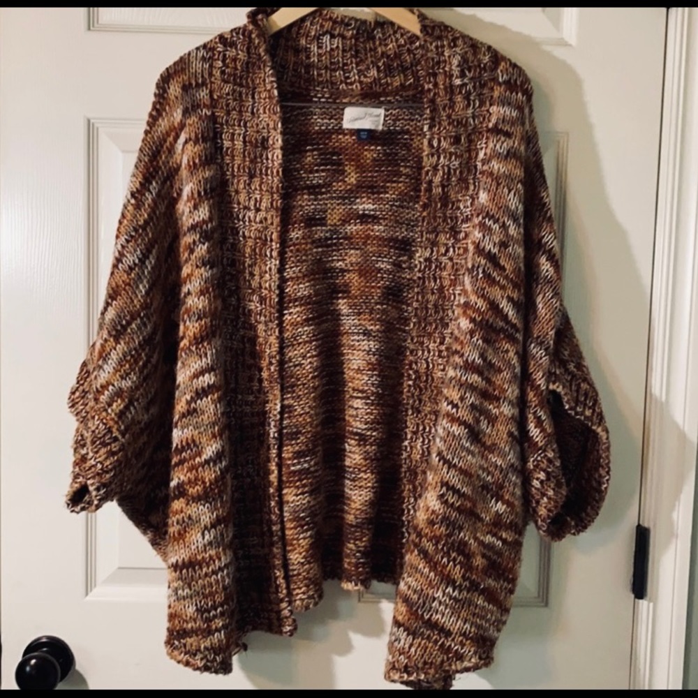 Women’s Universal Thread dolman sleeve open front sweater